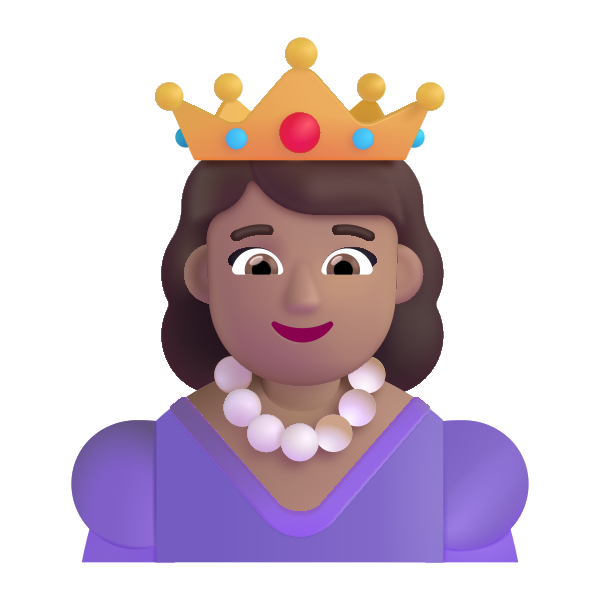Princess Color Medium Vector