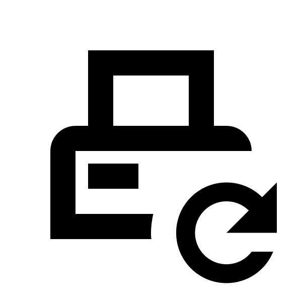 Printer Pos Refresh Outline