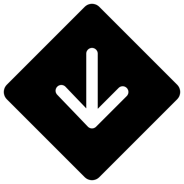 Priority Down Vector