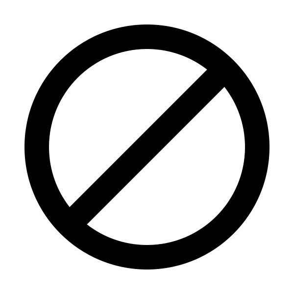 Prohibited 2 Line