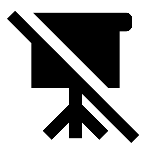 Projector Screen Off