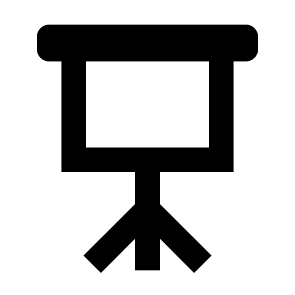 Projector Screen Outline