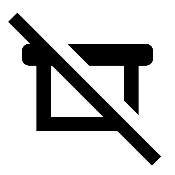 Projector Screen Variant Off Outline