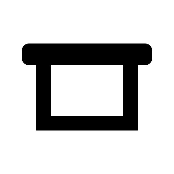 Projector Screen Variant Outline