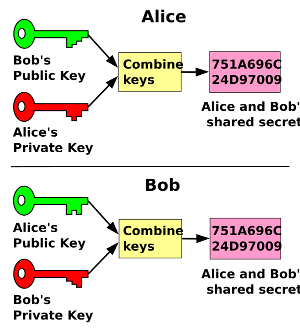 Public Key Shared Secret Vector