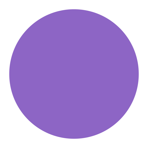 Purple Circle Flat