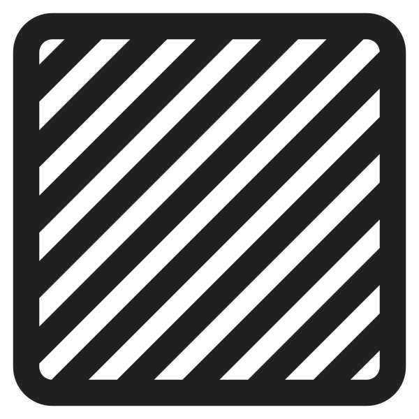 Purple Square High Contrast Vector