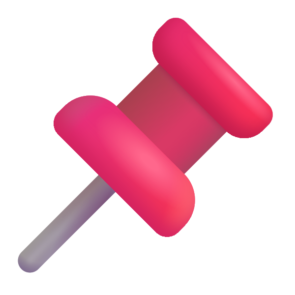 Pushpin Color Vector