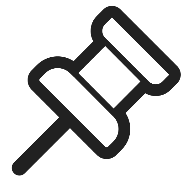 Pushpin High Contrast