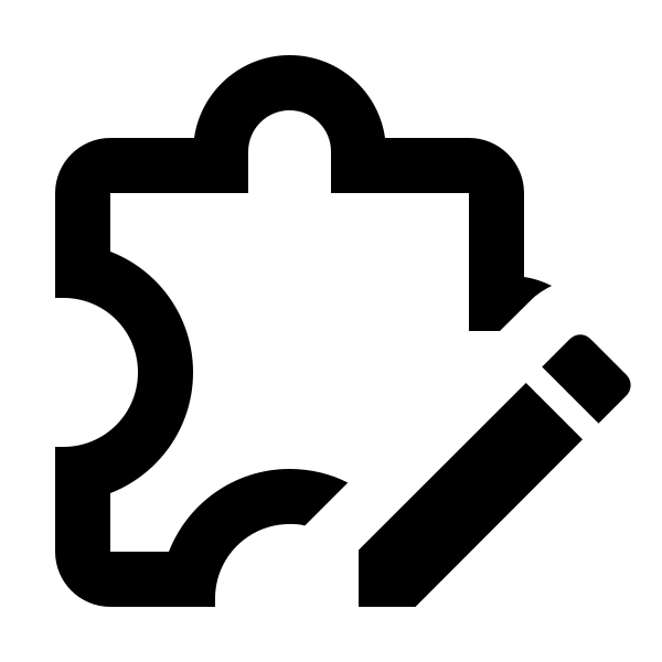 Puzzle Edit Outline