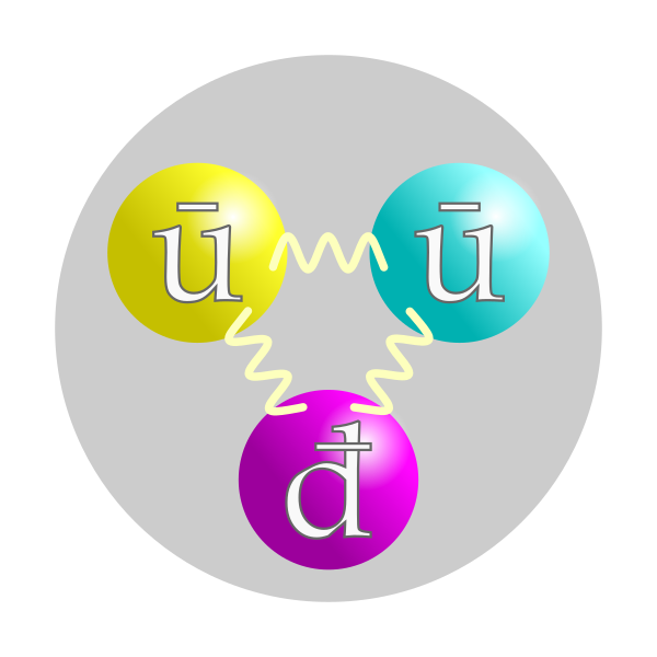 Quark Structure Antiproton
