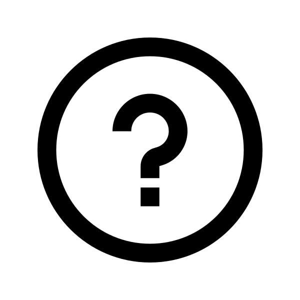 Question Circle Vector