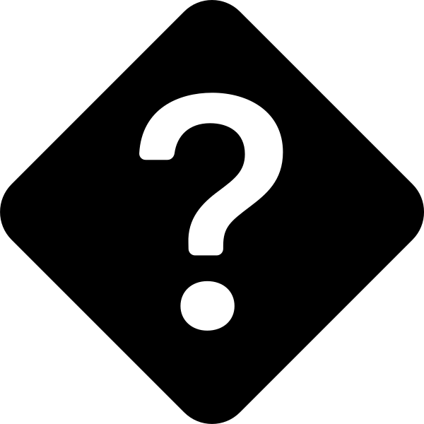 Question Diamond Fill