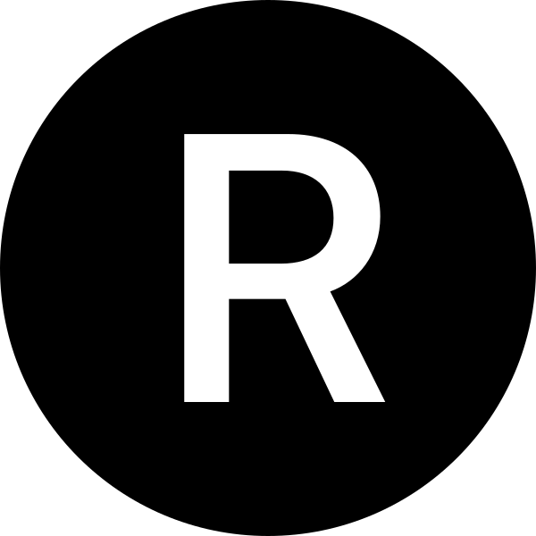 R Circle Fill