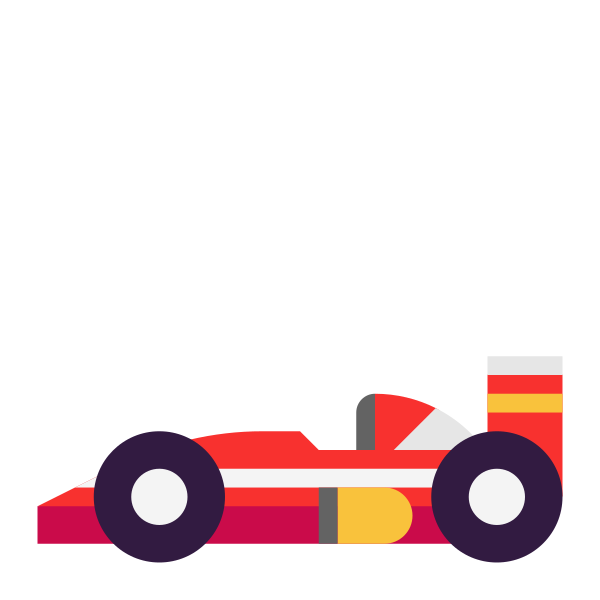 Racing Car Flat