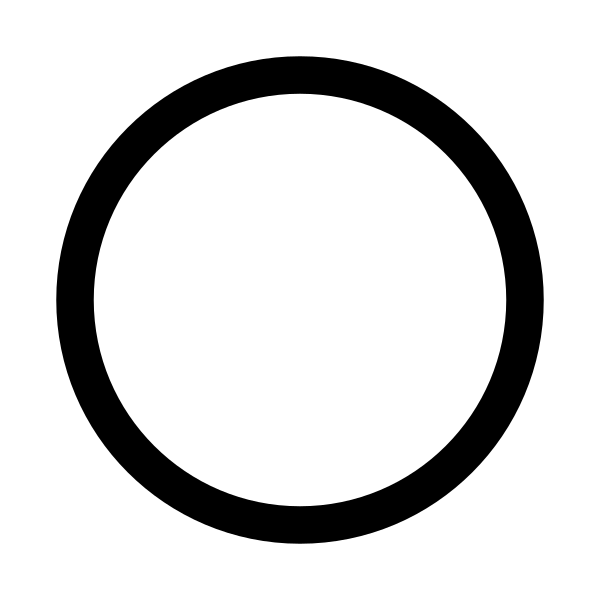 Radio Button Off Outline
