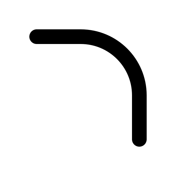 Radius Top Right
