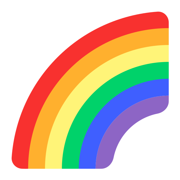 Rainbow Flat Vector