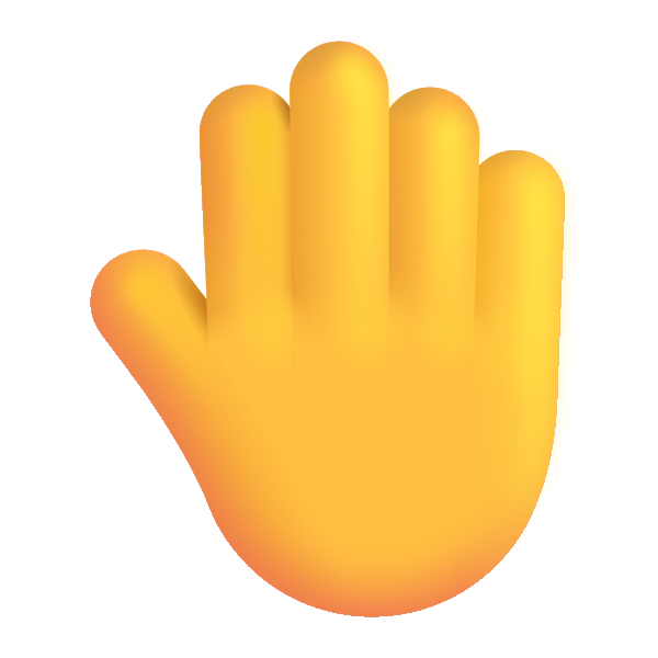 Raised Back Of Hand Color Default Vector