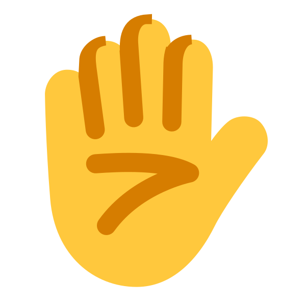 Raised Hand Flat Default