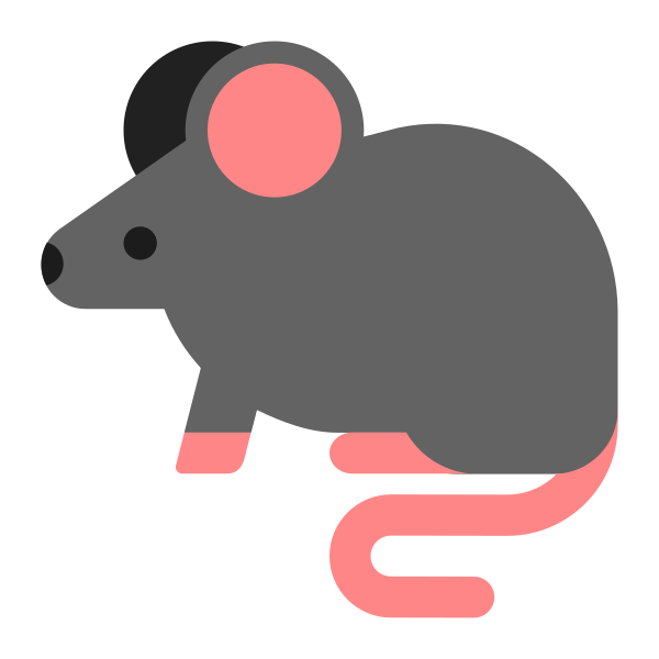 Rat Flat Vector