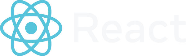 React Wordmark Dark Vector