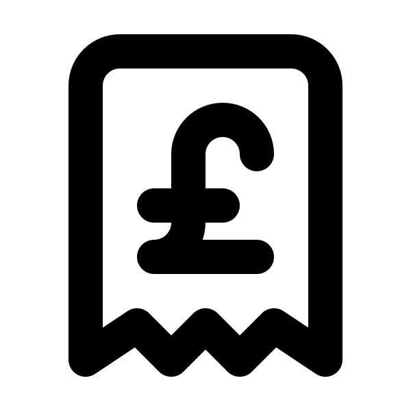 Receipt Pound