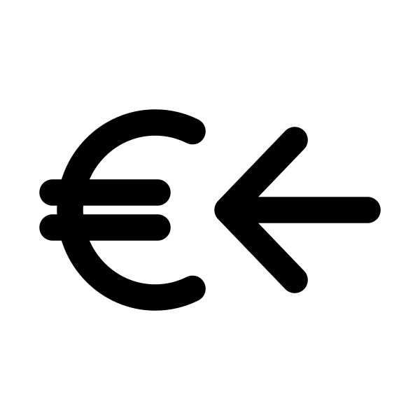 Receive Euros