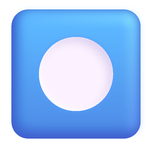 Record Button Color Vector