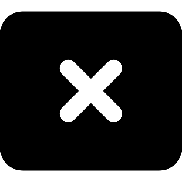 Rectangle Xmark