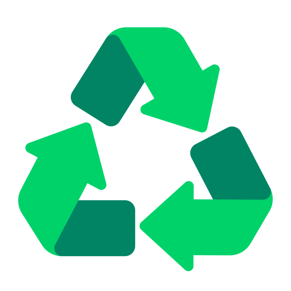 Recycling Symbol Flat
