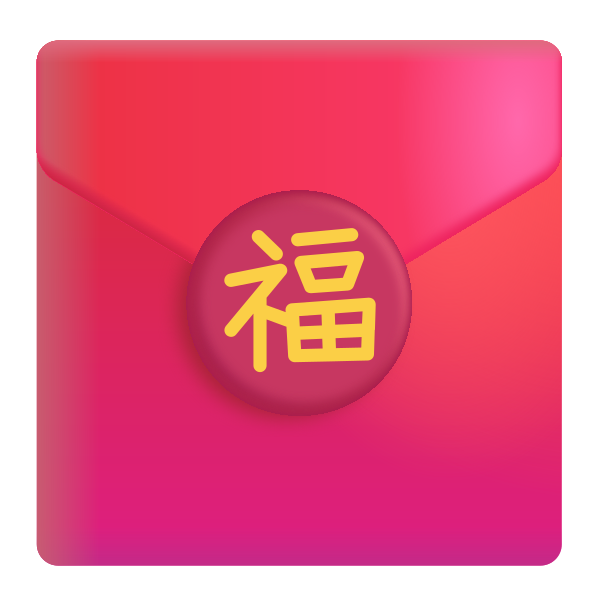 Red Envelope Color Vector