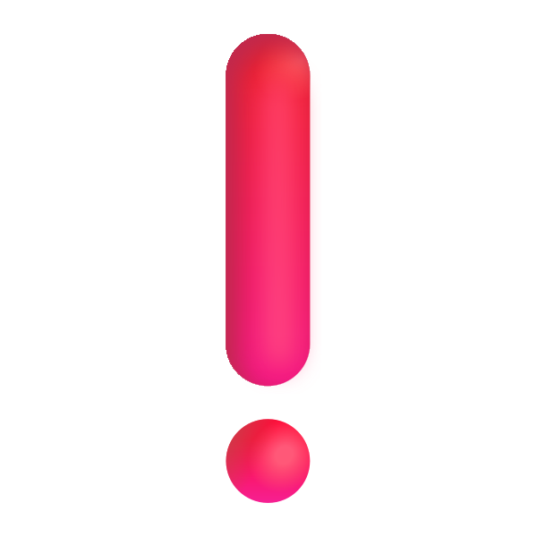 Red Exclamation Mark Color