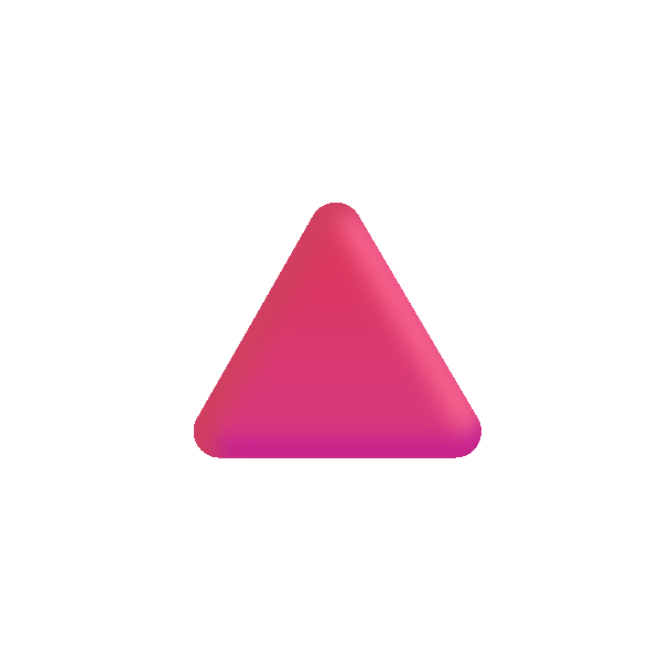 Red Triangle Color Vector