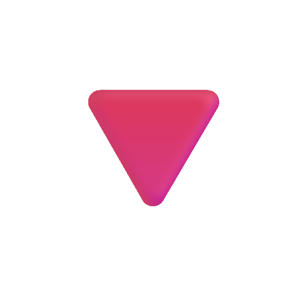Red Triangle Pointed Down Color