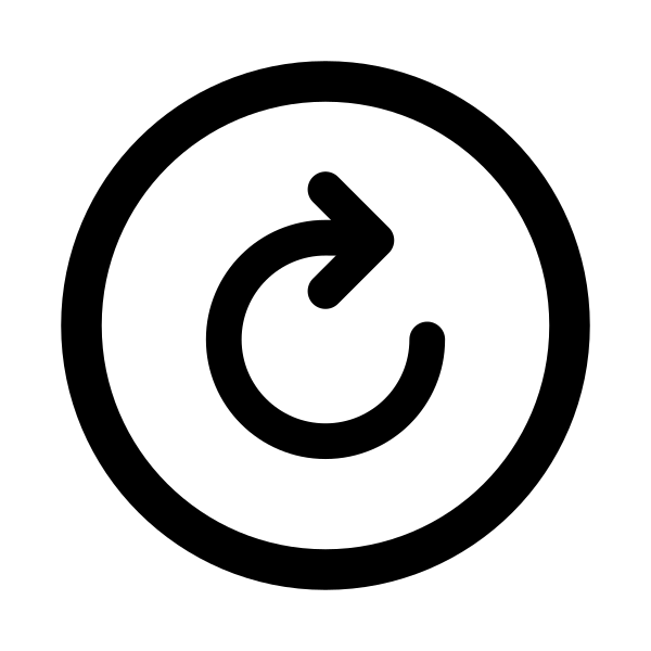 Refresh Circle Outline