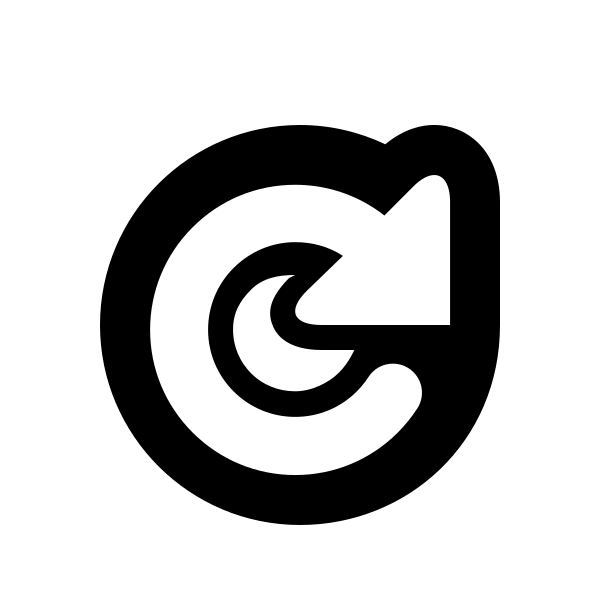 Refresh Outline Vector