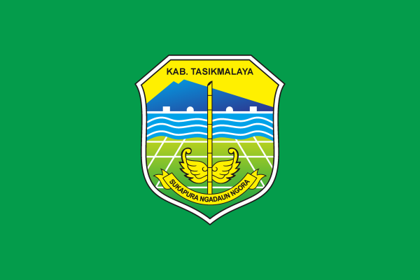 Regency Flag Of Tasikmalaya
