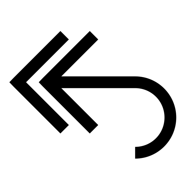 Reply All Solid Vector