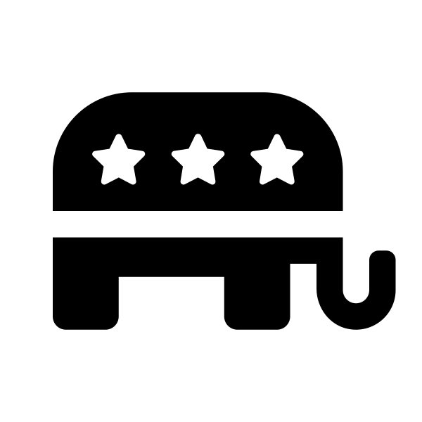 Republican Solid Vector