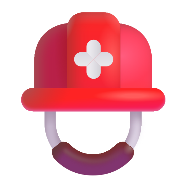 Rescue Workers Helmet Color
