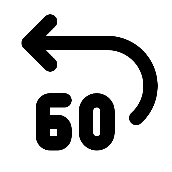 Rewind Backward 60