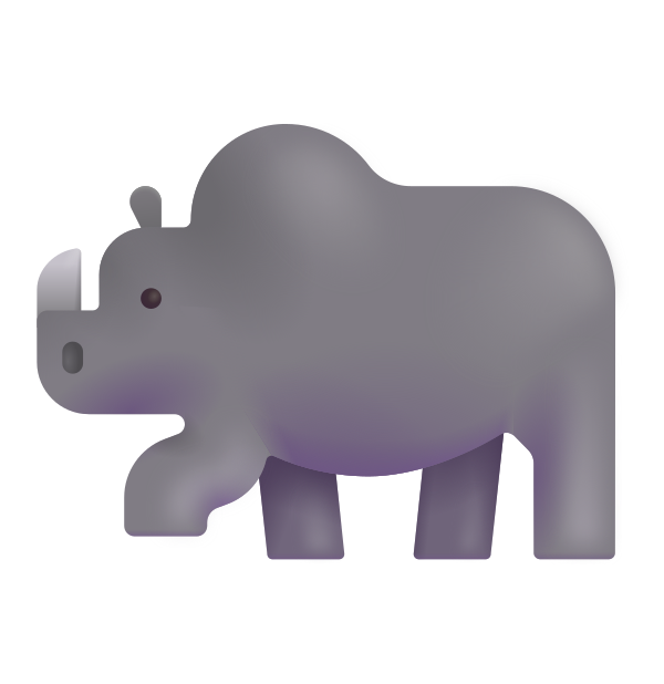 Rhinoceros Color