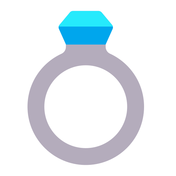 Ring Flat Vector