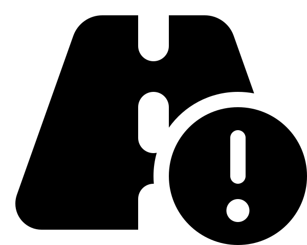 Road Circle Exclamation