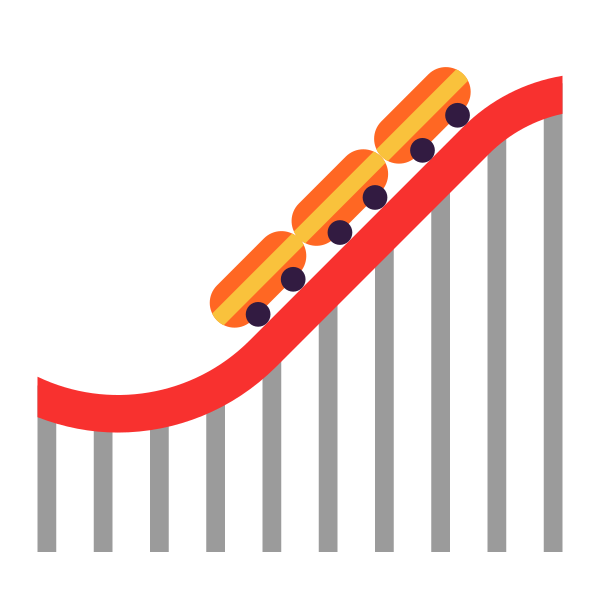 Roller Coaster Flat