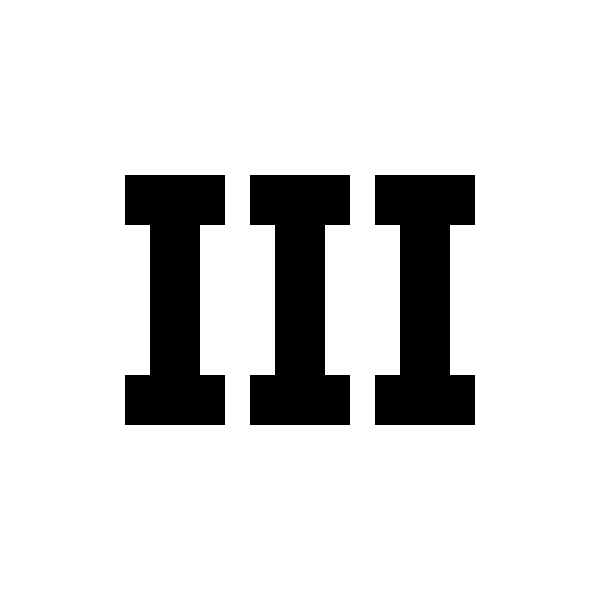 Roman Numeral 3