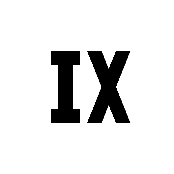 Roman Numeral 9