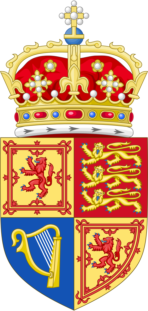 Royal Arms Of The United Kingdom (Scotland   Crowned)
