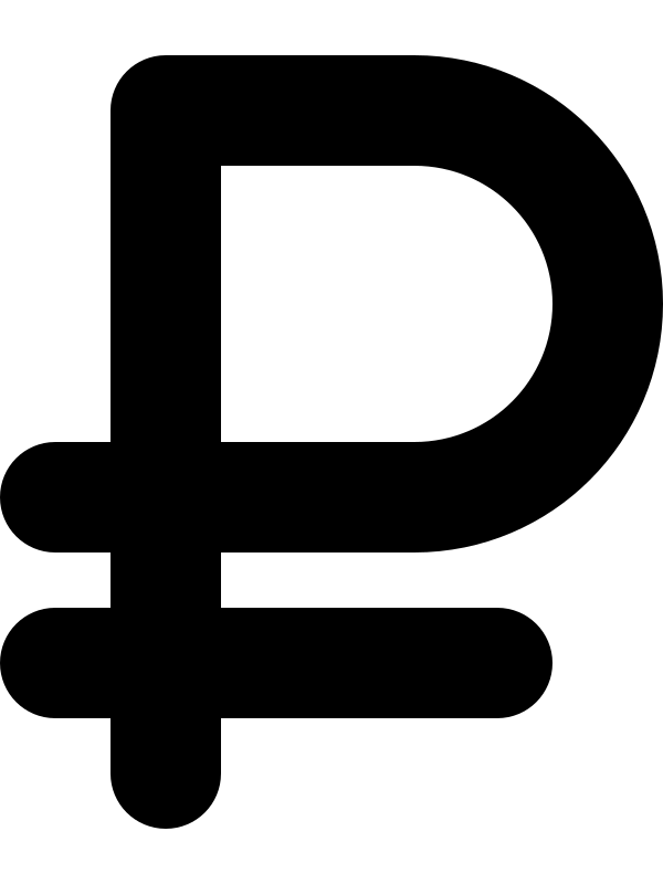 Ruble Sign